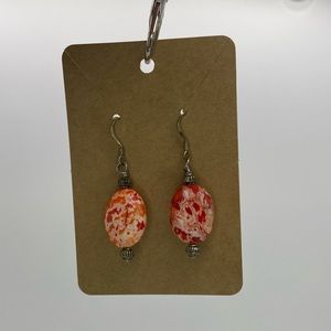 VINTAGE GLASS EARRINGS